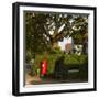 Post Box and Bench, Meadway, Hampstead Garden Suburb, London-Richard Bryant-Framed Photographic Print
