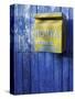 Post box, Novoselitsa, Zakarpattia Oblast, Transcarpathia, Ukraine-Ivan Vdovin-Stretched Canvas