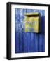 Post box, Novoselitsa, Zakarpattia Oblast, Transcarpathia, Ukraine-Ivan Vdovin-Framed Photographic Print