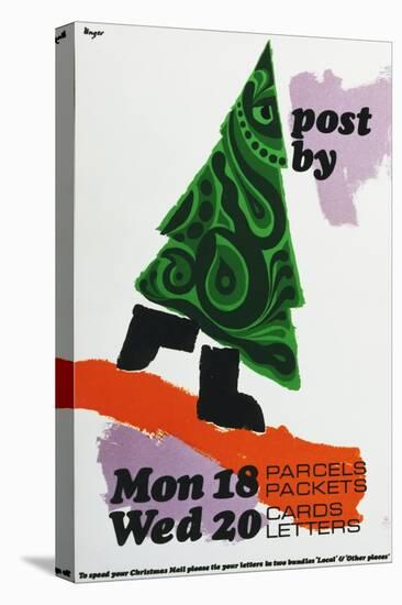 Post by Mon 18th Parcels Packets, Wed 20th Cards Letters-Hans Unger-Stretched Canvas