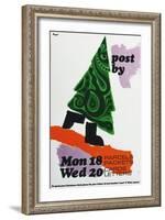 Post by Mon 18th Parcels Packets, Wed 20th Cards Letters-Hans Unger-Framed Art Print