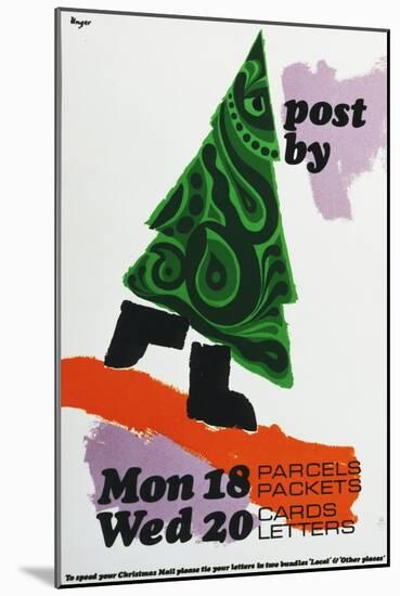 Post by Mon 18th Parcels Packets, Wed 20th Cards Letters-Hans Unger-Mounted Art Print