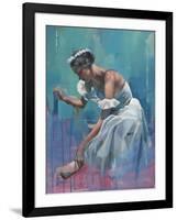 Post Curtain Laces-Peter Hawkins-Framed Giclee Print