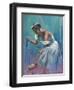 Post Curtain Laces-Peter Hawkins-Framed Giclee Print