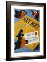 Post Early-null-Framed Art Print