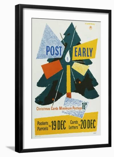 Post Early-Hans Arnold Rothholz-Framed Art Print