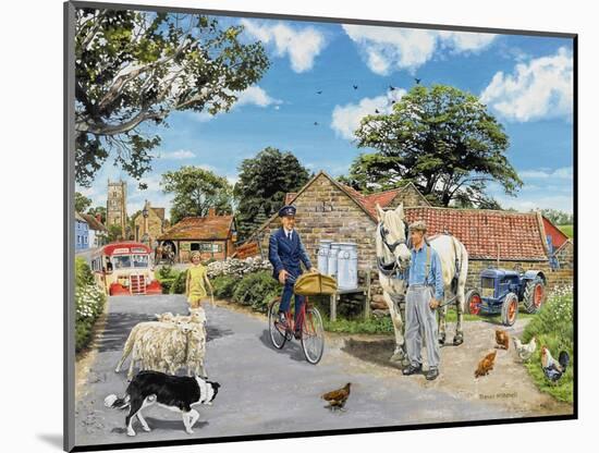 Post for the Farm-Trevor Mitchell-Mounted Giclee Print