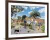 Post for the Farm-Trevor Mitchell-Framed Giclee Print