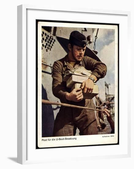 Post Für Die U Boot Besatzung, Pete, Matrose-null-Framed Giclee Print
