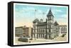 Post Office, Albany-null-Framed Stretched Canvas