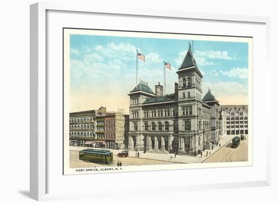 Post Office, Albany-null-Framed Art Print