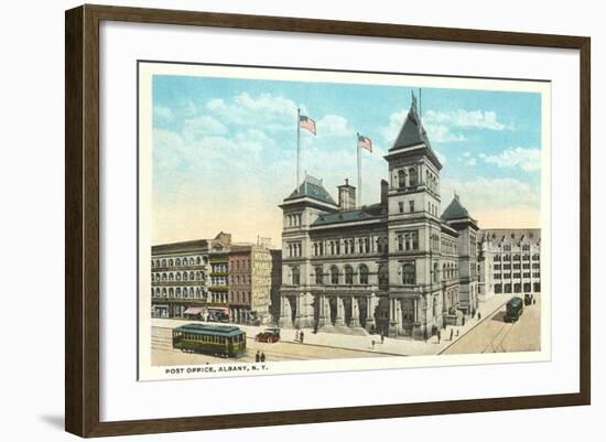 Post Office, Albany-null-Framed Art Print