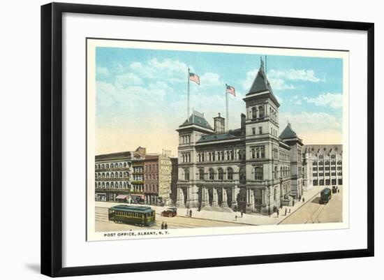 Post Office, Albany-null-Framed Art Print