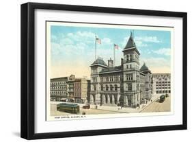 Post Office, Albany-null-Framed Art Print