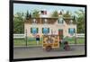 Post Office, American Flag-Anthony Kleem-Framed Giclee Print