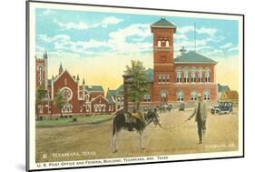 Post Office and Federal Building, Texarkana, Texas-null-Mounted Art Print