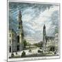 Post Office and Town Hall, Adelaide, South Australia, Australia, C1880-null-Mounted Giclee Print