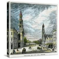 Post Office and Town Hall, Adelaide, South Australia, Australia, C1880-null-Stretched Canvas