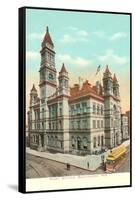 Post Office, Baltimore, Maryland-null-Framed Stretched Canvas
