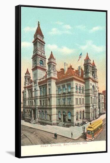 Post Office, Baltimore, Maryland-null-Framed Stretched Canvas