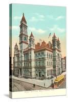 Post Office, Baltimore, Maryland-null-Stretched Canvas