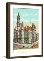 Post Office, Baltimore, Maryland-null-Framed Art Print
