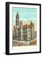 Post Office, Baltimore, Maryland-null-Framed Art Print