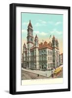 Post Office, Baltimore, Maryland-null-Framed Art Print