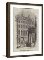 Post-Office, Boston, US-null-Framed Giclee Print