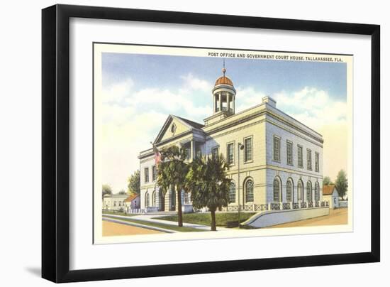 Post Office, Courthouse, Tallahassee, Florida-null-Framed Art Print