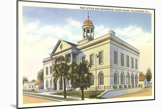 Post Office, Courthouse, Tallahassee, Florida-null-Mounted Art Print