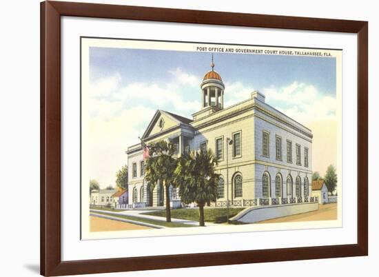 Post Office, Courthouse, Tallahassee, Florida-null-Framed Art Print