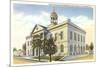 Post Office, Courthouse, Tallahassee, Florida-null-Mounted Art Print