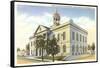 Post Office, Courthouse, Tallahassee, Florida-null-Framed Stretched Canvas