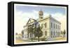 Post Office, Courthouse, Tallahassee, Florida-null-Framed Stretched Canvas