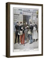 Post-Office Employees Improvise, 1899-Henri Meyer-Framed Giclee Print