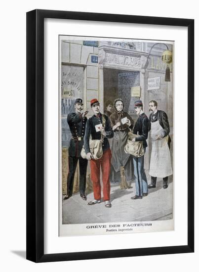 Post-Office Employees Improvise, 1899-Henri Meyer-Framed Giclee Print