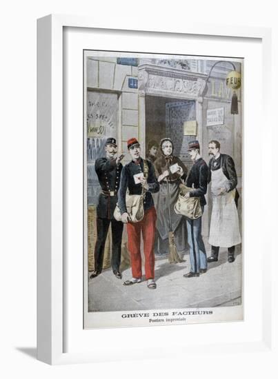 Post-Office Employees Improvise, 1899-Henri Meyer-Framed Giclee Print