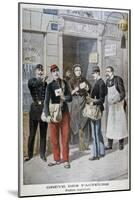 Post-Office Employees Improvise, 1899-Henri Meyer-Mounted Giclee Print