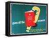 Post Office Guide' Gives All the Answers-Barbara Jones-Framed Stretched Canvas