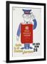 Post Office Guide' to All Charges and Services-Harry Stevens-Framed Art Print