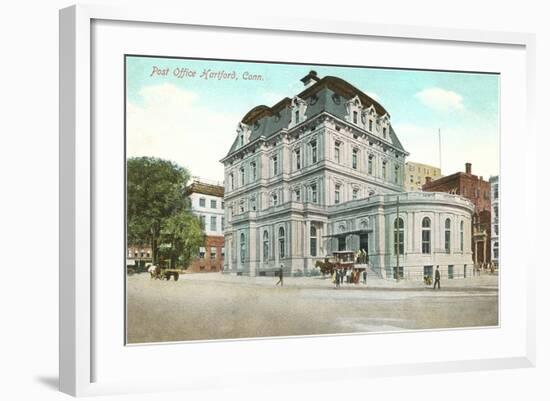 Post Office, Hartford, Connecticut-null-Framed Art Print