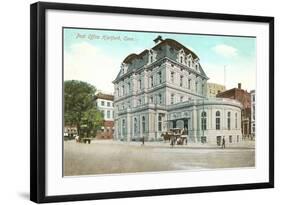 Post Office, Hartford, Connecticut-null-Framed Art Print