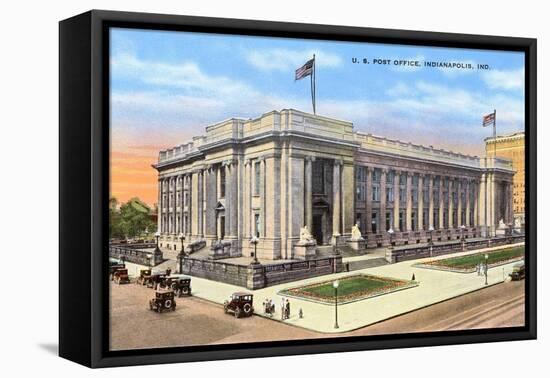 Post Office, Indianapolis, Indiana-null-Framed Stretched Canvas