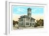 Post Office, Mankato, Minnesota-null-Framed Art Print