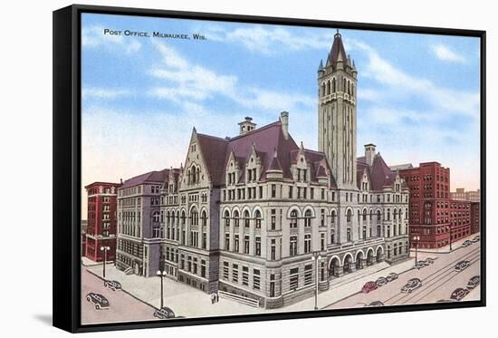 Post Office, Milwaukee, Wisconsin-null-Framed Stretched Canvas