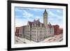 Post Office, Milwaukee, Wisconsin-null-Framed Art Print