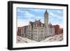 Post Office, Milwaukee, Wisconsin-null-Framed Art Print