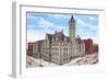Post Office, Milwaukee, Wisconsin-null-Framed Art Print