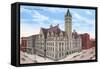 Post Office, Milwaukee, Wisconsin-null-Framed Stretched Canvas